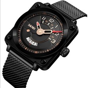 Men's Luxury Analog Quartz Calendar Waterproof